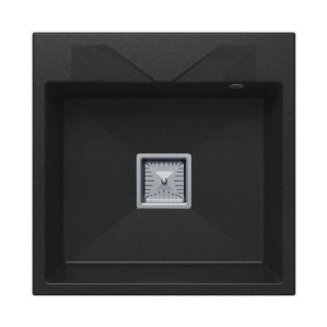 Мойка кухонная POLYGRAN BLADE 500 (черный №16)